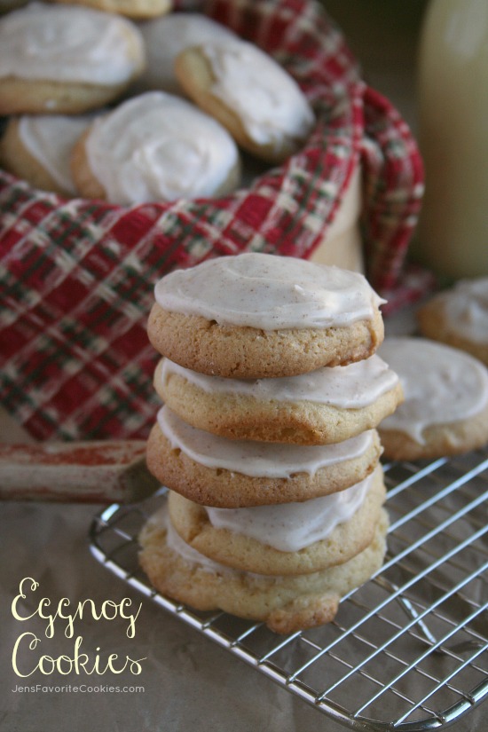 Eggnog Cookies for #cookieweek from Jen