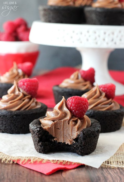 Nutella Chocolate Cookie Cups