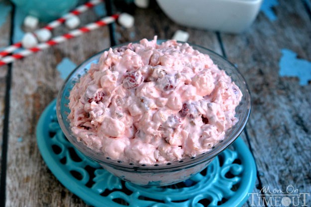 Cherry Fluff | 10 Pretty In Pink Food Recipes | DIY Projects