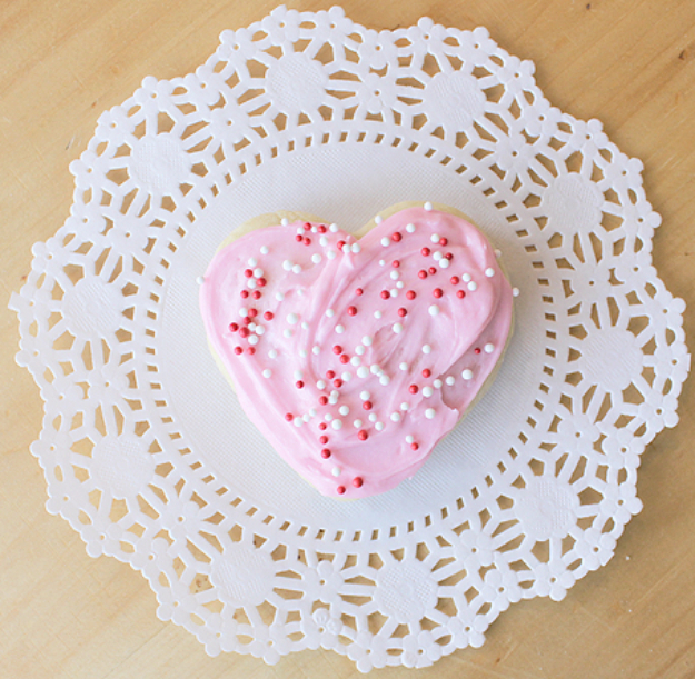 DIY Valentines Day Cookies - Valentine