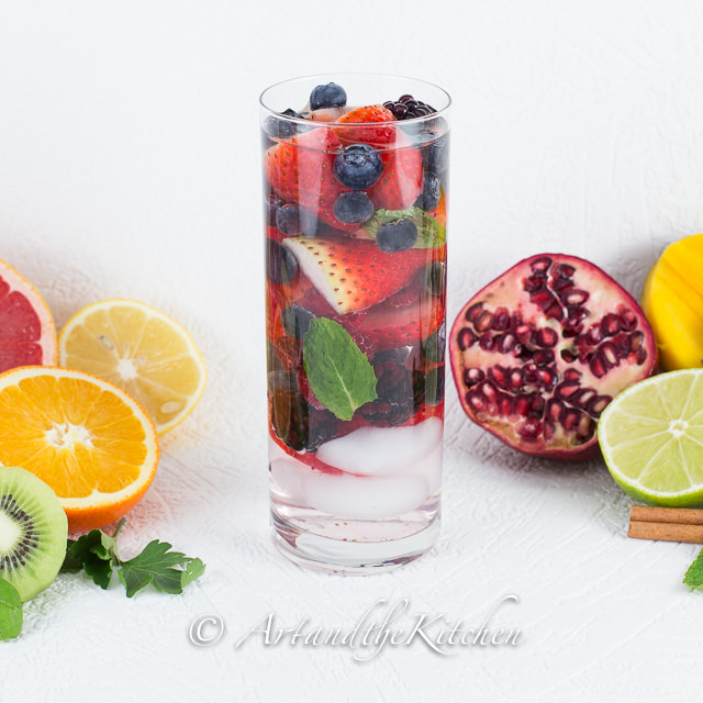 Mixed Berry Water