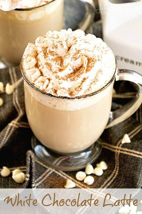 10 Fabulous Coffee Recipes- White Chocolate Latte