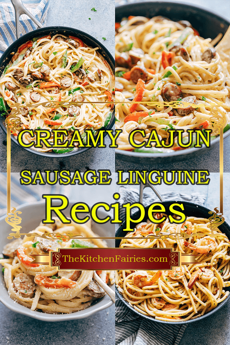 Creamy Cajun Sausage Linguine