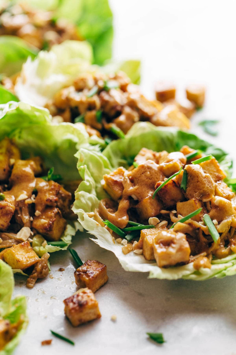 Firecracker Vegan Lettuce Wraps