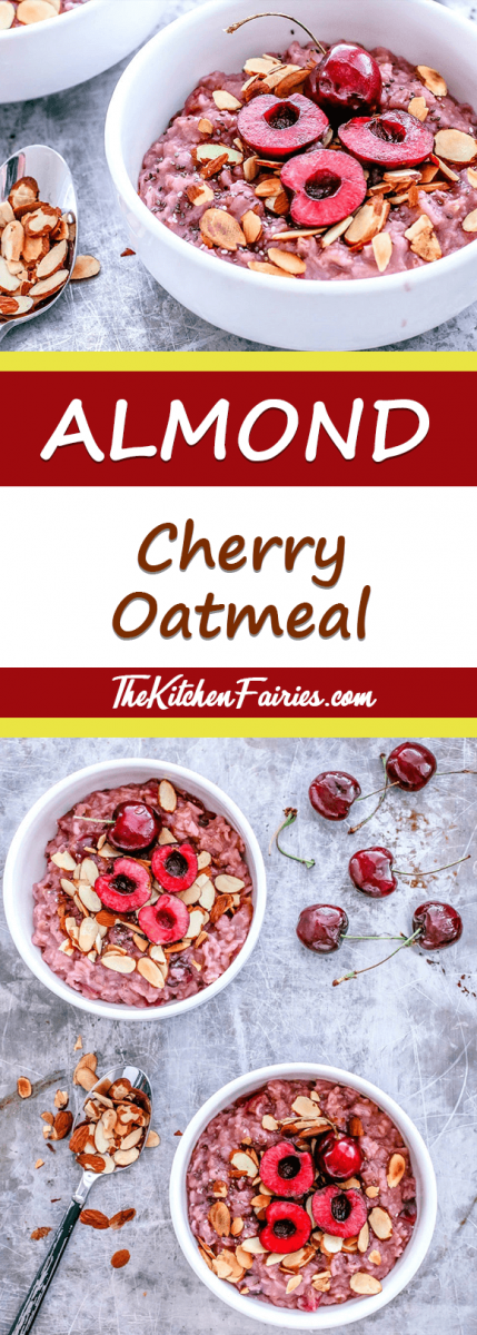 Almond-Cherry-Oatmeal