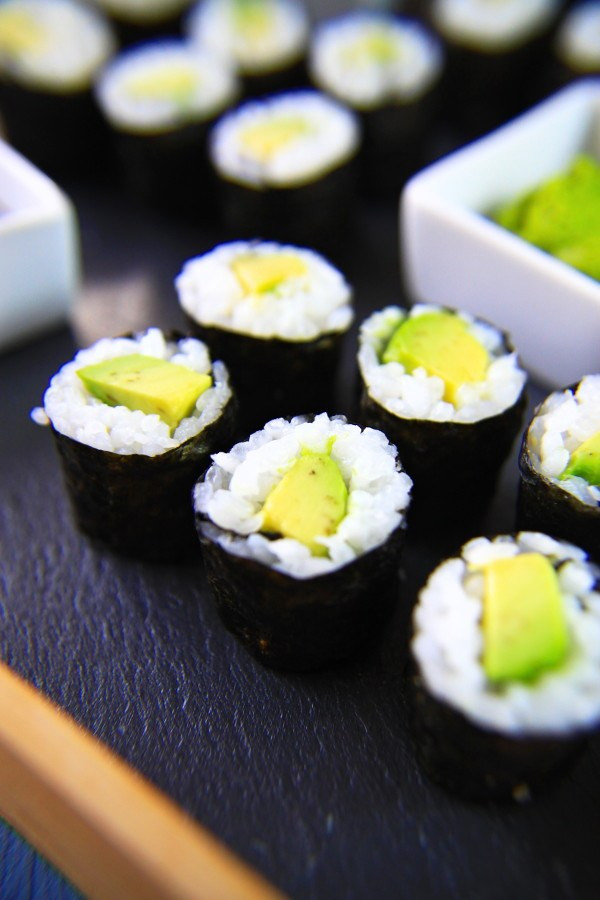 Avocado Maki Sushi