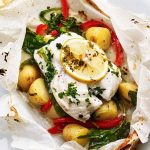 Baked New Potatoes and Cod en Papillote 1