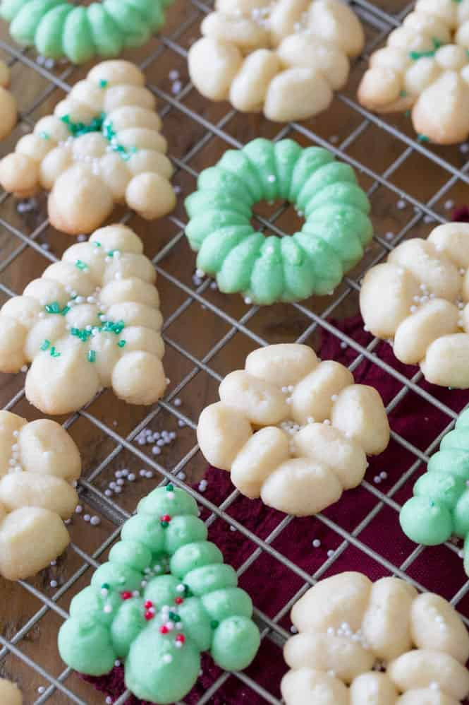 Buttery Spritz Cookies