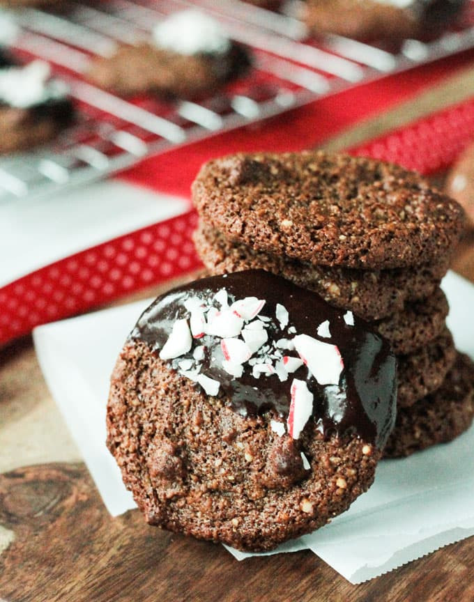 Chewy Gluten Free Chocolate Gingerbread Cookies 2