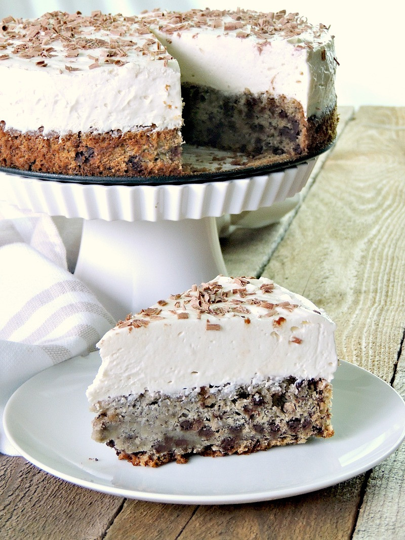 Chocolate Chip Banana Bread Cheesecake