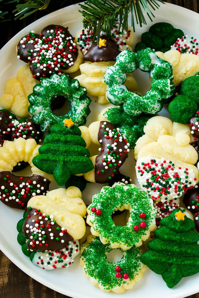 Cream Cheese Spritz Cookies