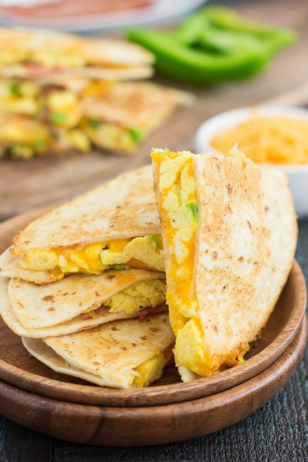 Easy Breakfast Quesadillas 1