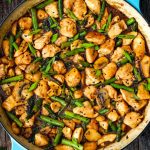 Easy Healthy Chicken and Asparagus Skillet