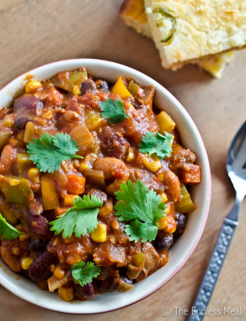 Easy Vegetarian Chili 1