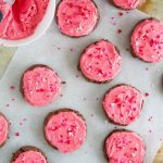Frosted Chocolate Sugar Cookies