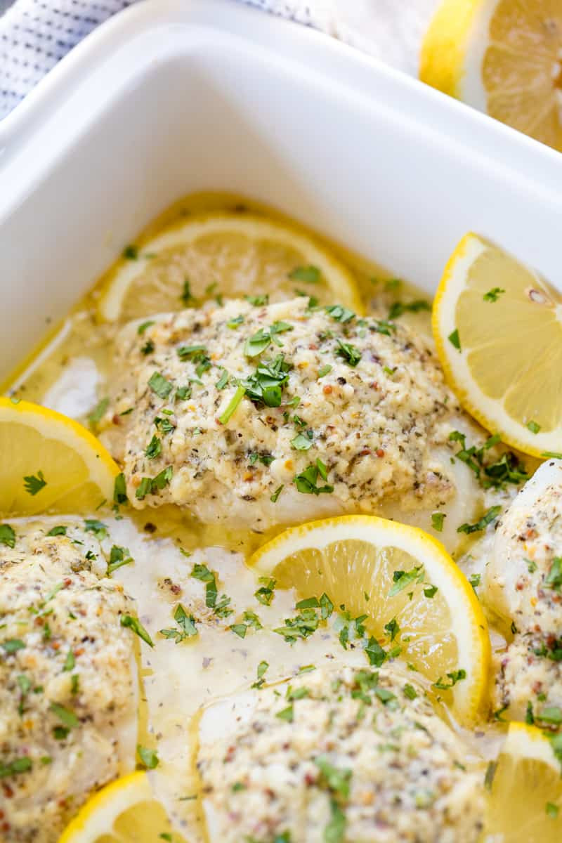Garlic Lemon Cod