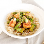 Ginger Asparagus Chicken Stir Fry