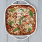 Gluten Free Vegetarian Pizza Quinoa Casserole 1