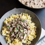 Ground Beef Stroganoff