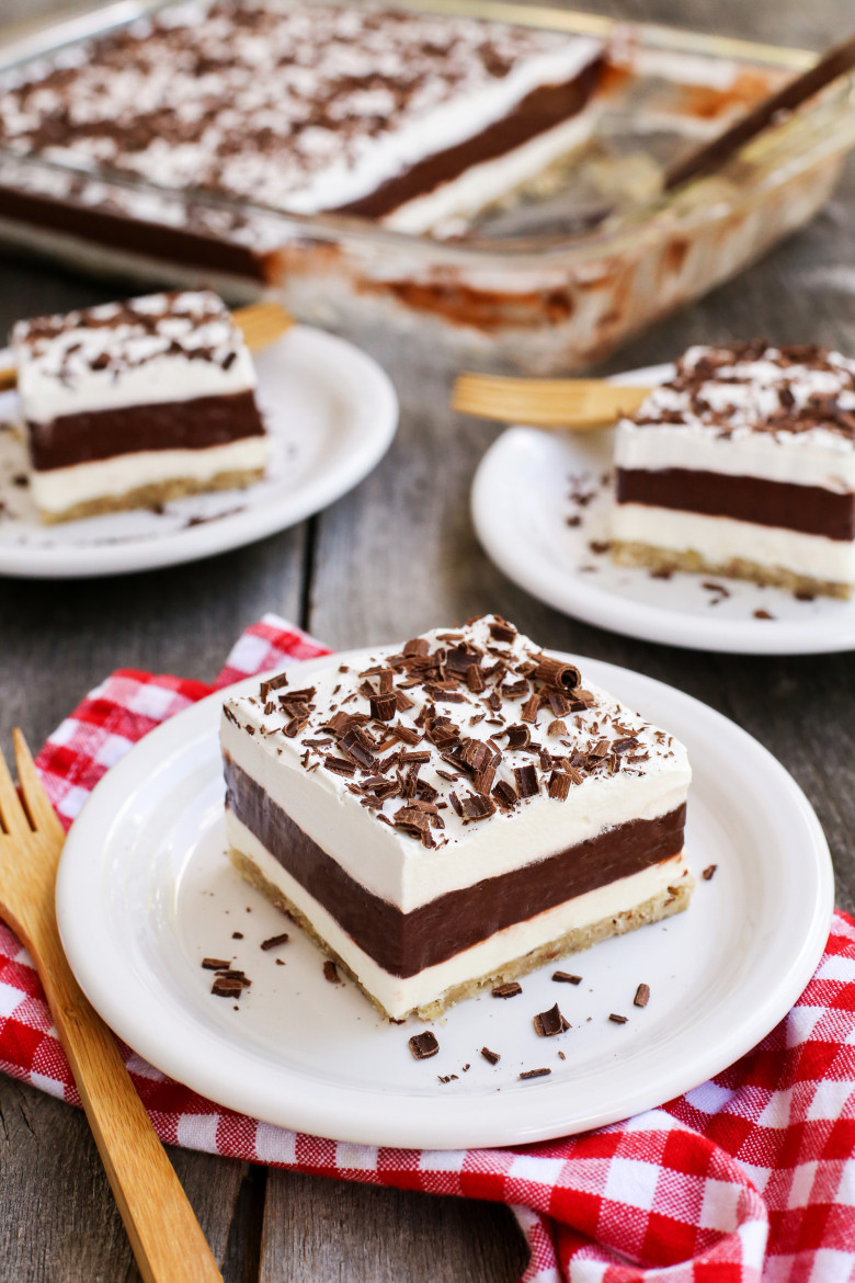 Layered Chocolate Pudding Dessert