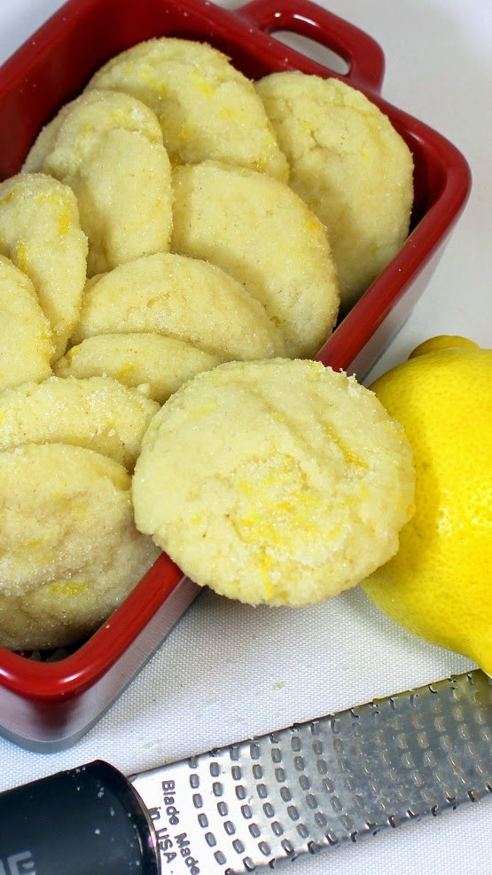 Lemon Lemon Sugar Cookies