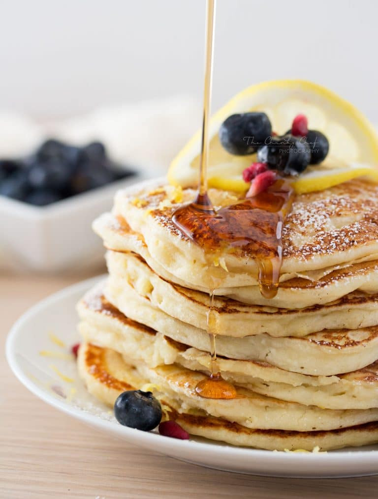 Lemon Ricotta Pancakes