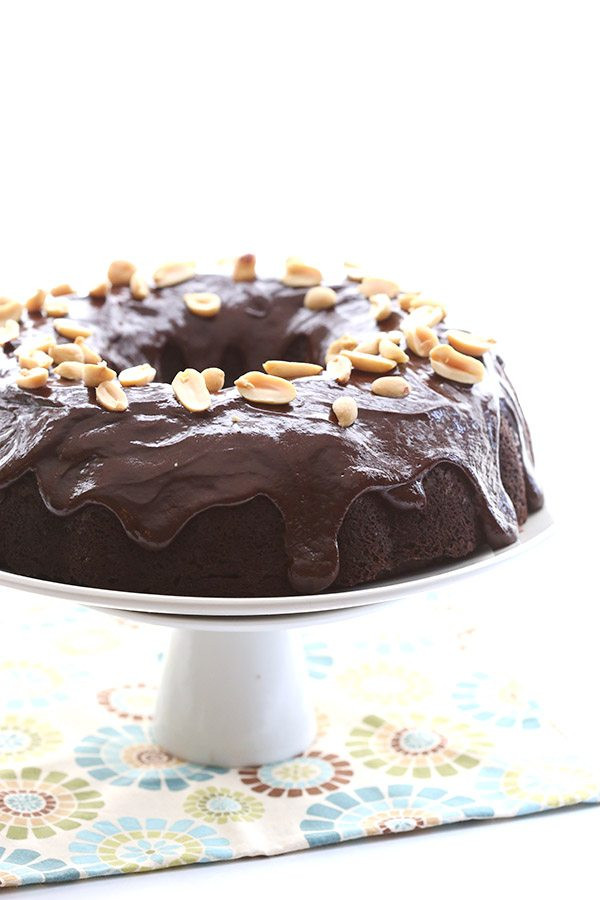 Low Carb Buckeye Cake 1