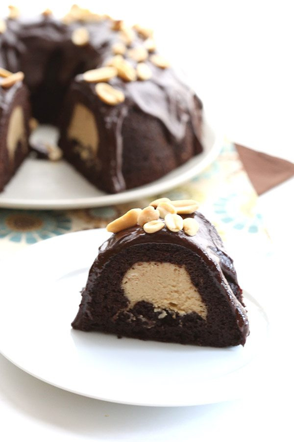 Low Carb Buckeye Cake