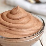 Low Carb Chocolate Frosty 1