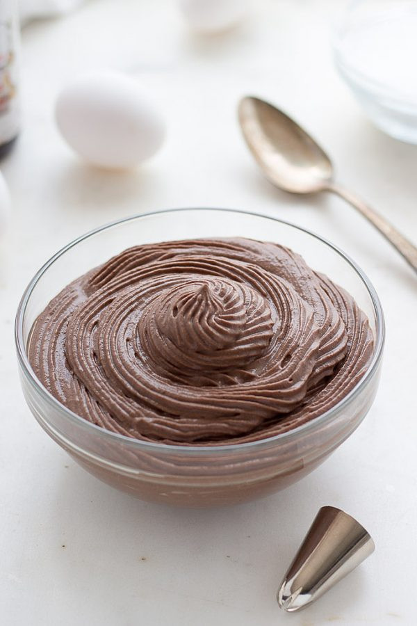 Low Carb Chocolate Pastry Cream
