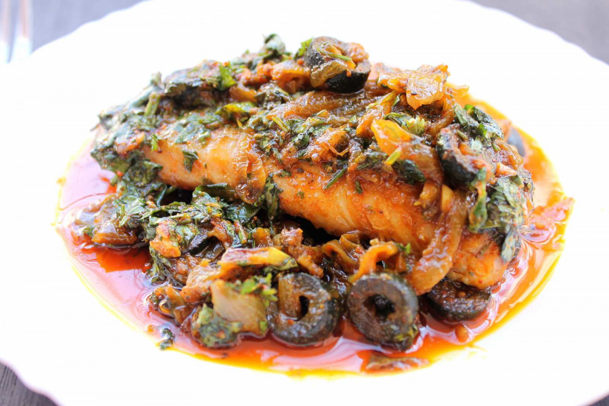 Moroccan Baked Fish