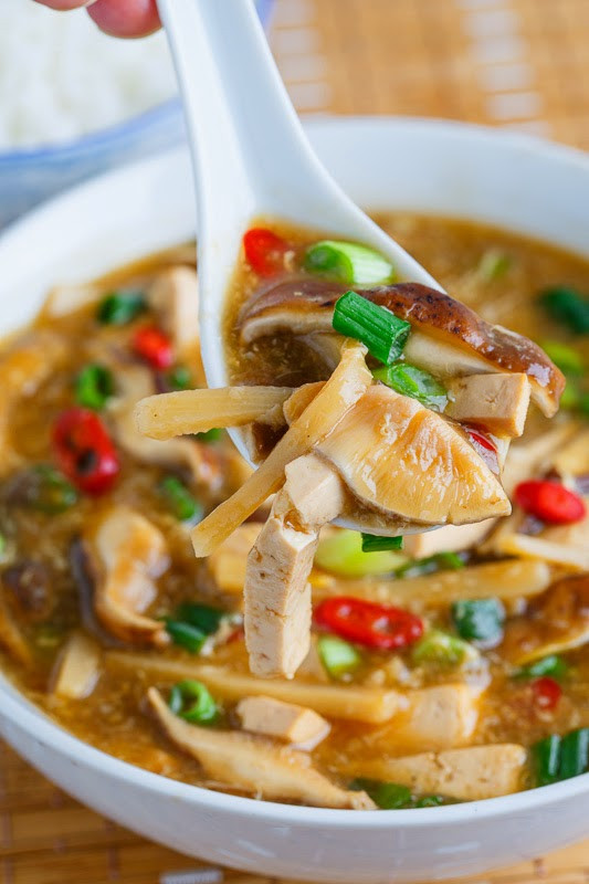 Quick and Easy Chinese Hot and Sour Soup