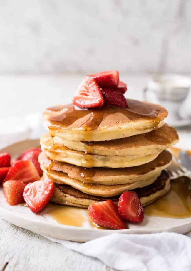 Fluffy Ricotta Pancakes 1