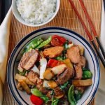 Roast Pork with Chinese Vegetables 2