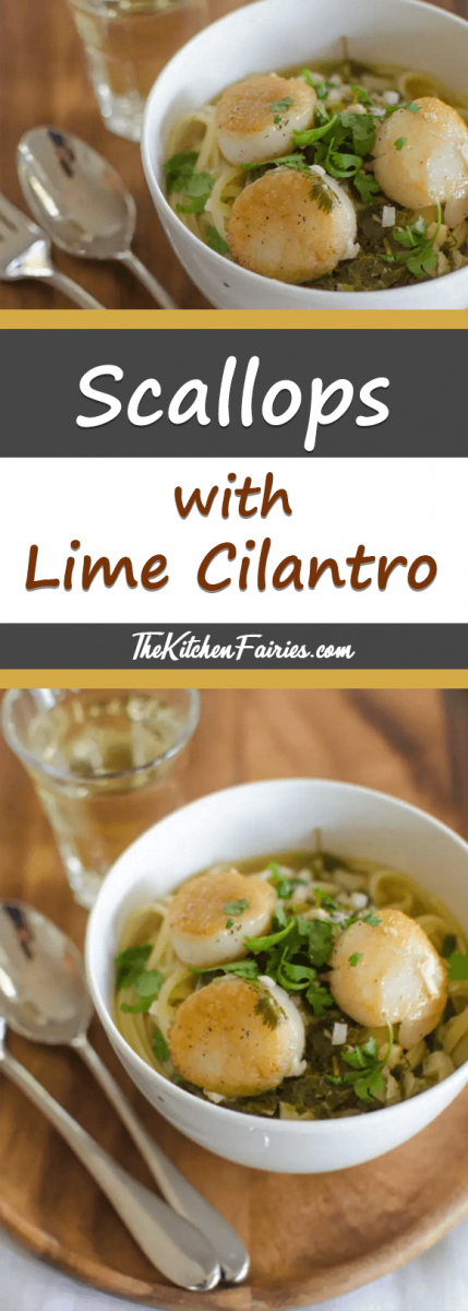 Scallops-with-Lime-Cilantro