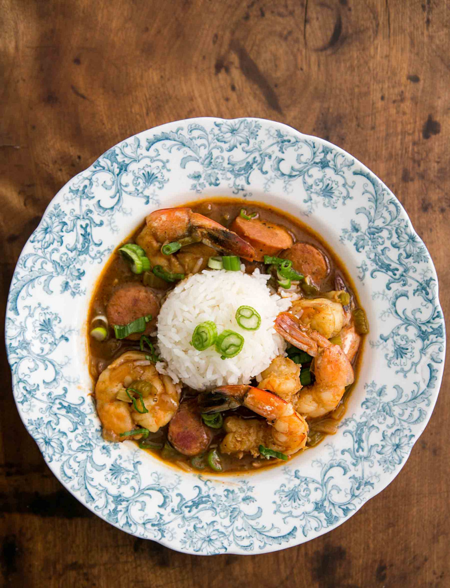Shrimp Gumbo with Andouille Sausage