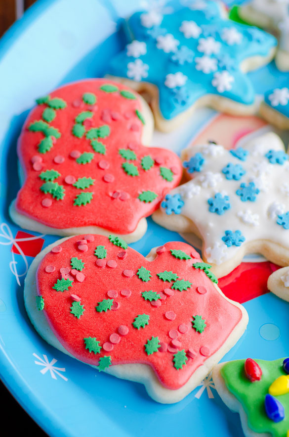 Soft Christmas Cut-Out Sugar Cookies with Easy Icing 3