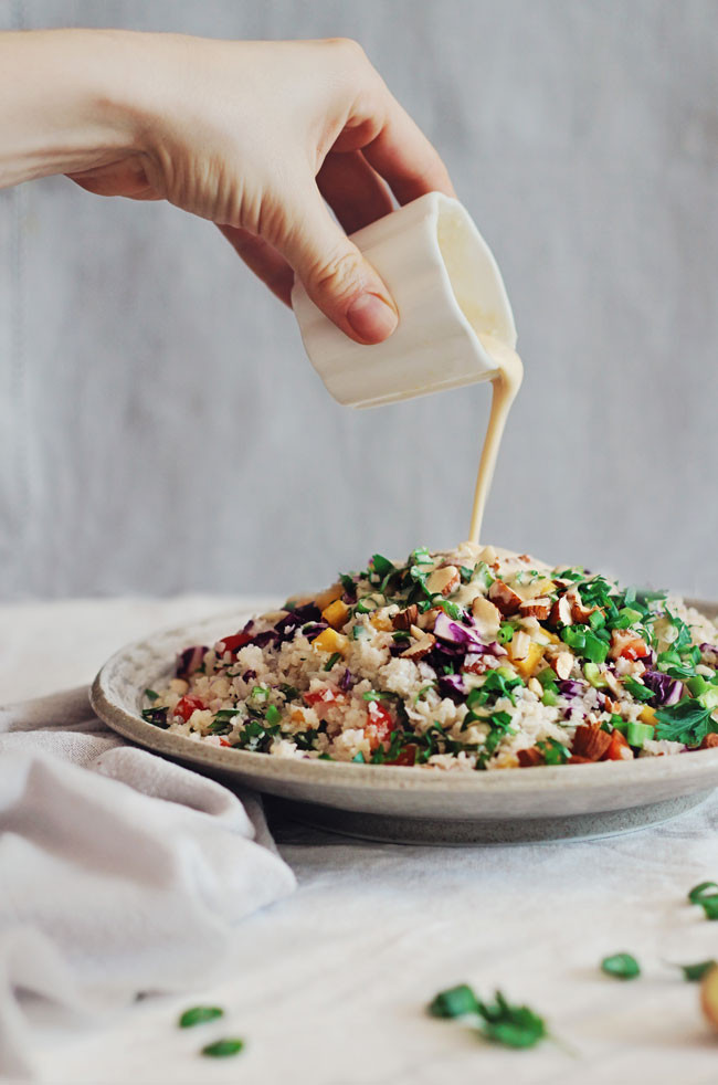 Thai Cauliflower Rice Salad 1