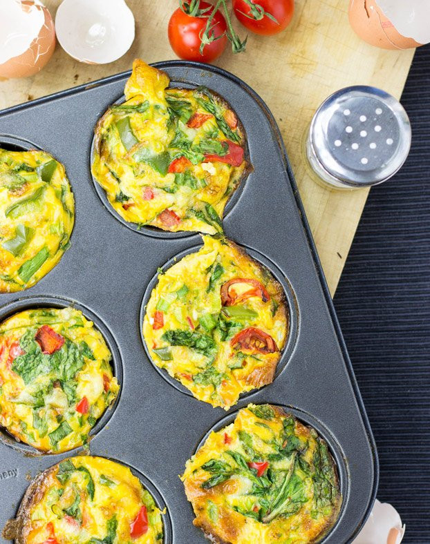 Vegetarian Egg Muffins 1