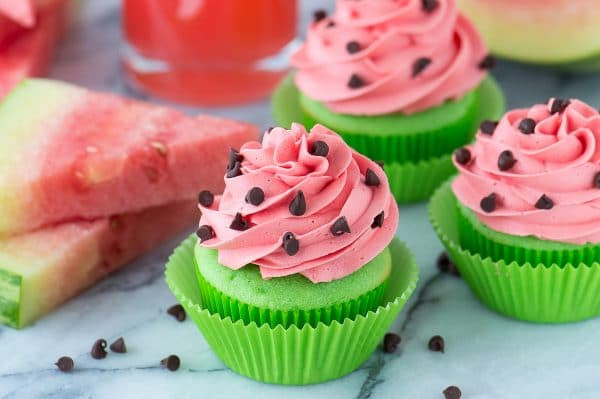 Watermelon Cupcakes 2