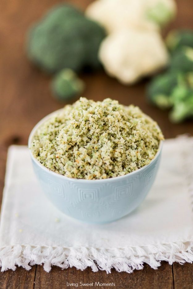 Best Broccoli Recipes - Low Carb Broccoli Cauliflower Rice - Recipe Ideas for Roasted, Steamed, Fresh or Frozen, Healthy, Cheesy, Soup, Salad, Casseroles and Side Dish Vegetables Made With Broccoli. Shrimp, Chicken, Pasta and Paleo Recipes. Easy Dinner, Lunch and Healthy Snacks for Kids and Adults - Homemade Food and Crafts by DIY JOY http://diyjoy.com/best-broccoli-recipes