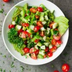 Healthy Tomato Cucumber Salad