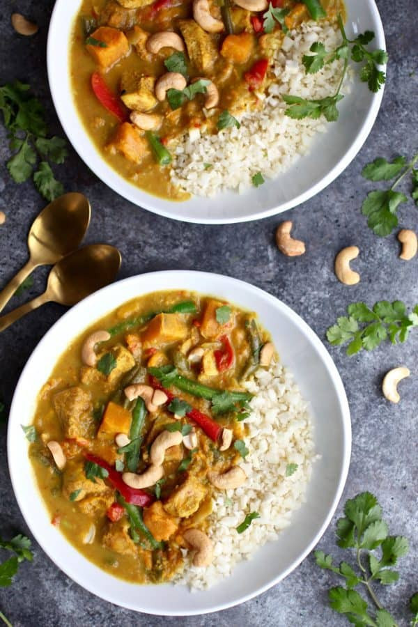 Instant Pot Sweet Potato Chicken Curry 1