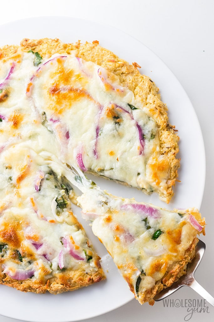 Keto Chicken Crust Pizza