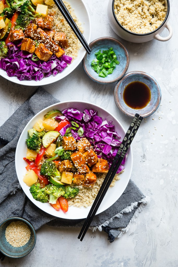 Korean Barbecue Tofu Meal Prep Bowls - Most Popular Ideas of All Time