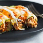 Low-Carb Chicken Zucchini Enchilada