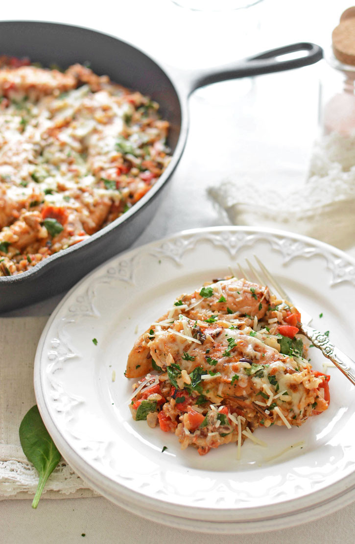 Rustic Italian One-Pot Chicken and Rice