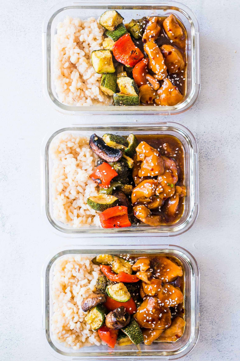 Teriyaki Chicken Stir-Fry Meal Prep