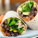 Vegan Black Bean Wrap