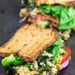 Vegan Tuna Sandwich with Chickpeas